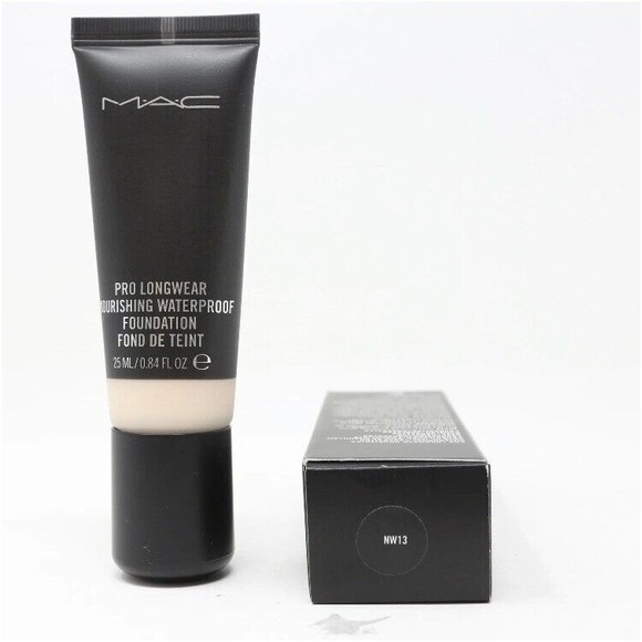New MAC Pro Longwear Nourishing Waterproof Foundation NW13 New Factory Sealed - Picture 3 of 11